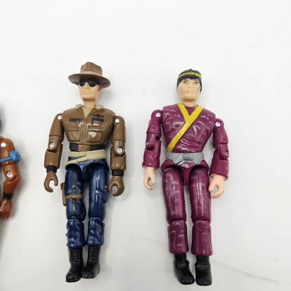Four vintage 90s 80s The Corps Lanard action figures - Picture 2 of 10